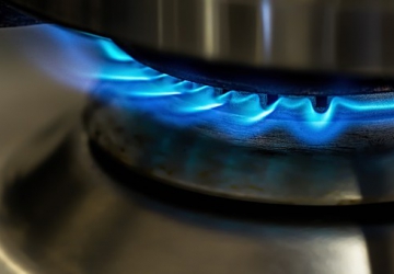 Cooking fire gaz